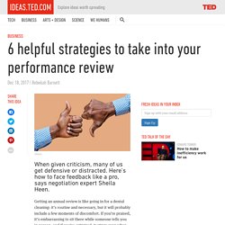 6 helpful strategies to take into your performance review