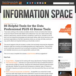 86 Helpful Tools for the Data Professional PLUS 45 Bonus Tools