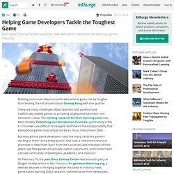 Helping Game Developers Tackle the Toughest Game (EdSurge News) — www.edsurge.com