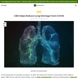 CBD Helps Reduce Lung Damage From COVID