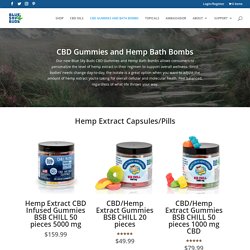 Buy CBD Hemp Oil Extract Capsules and Pills at Blue Sky Buds