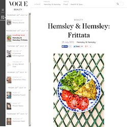 Hemsley And Hemsley Healthy Frittata Recipe