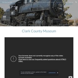 Henderson NV - Clark County Museum