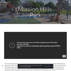 Henderson NV - Mission Hills Park