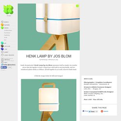 Henk Lamp by Jos Blom