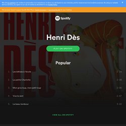 Henri Dès on Spotify