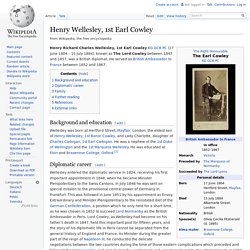 Henry Wellesley, 1st Earl Cowley