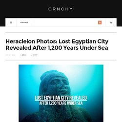 Heracleion Photos: Lost Egyptian City Revealed After 1,200 Years Under Sea