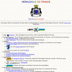 Heraldique de France