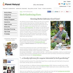 Herb Gardening Guru