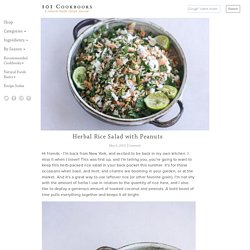 Herbal Rice Salad with Peanuts Recipe