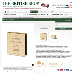 Bronnley's Herbarium bestellen - THE BRITISH SHOP - englisches Parfum online günstig kaufen