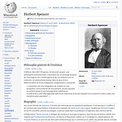 Herbert Spencer