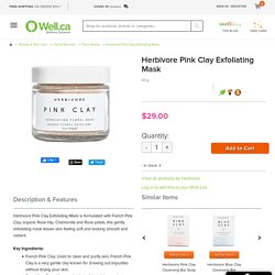 Buy Herbivore Botanicals Pink Clay Dry Mask at Well.ca