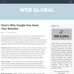 Here’s Why Google Has Axed Your Website