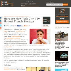 Here are New York City's 10 Hottest French Startups