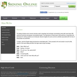 Signing Online