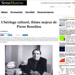 L'héritage culturel, thème majeur de Pierre Bourdieu