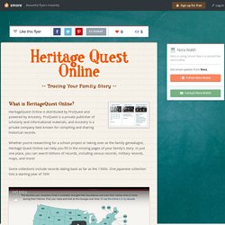 Heritage Quest Online (Nora / 91)