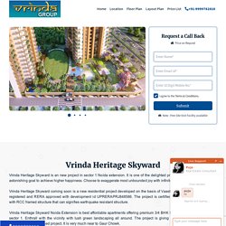 Vrinda Heritage Skyward - Noida Extension, Greater Noida West