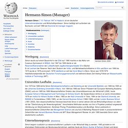 Hermann Simon (Manager)