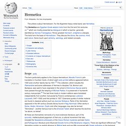 Hermetica