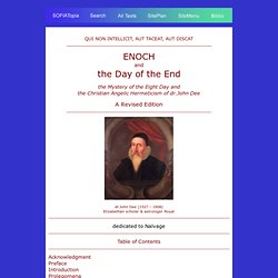 ENOCH AND THE DAY OF THE END