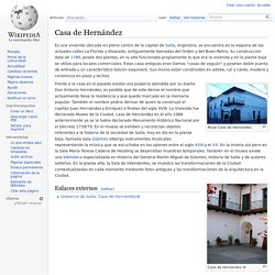 Casa de Hernández
