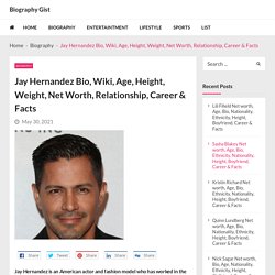 Jay Hernandez Bio, Wiki, Age, Height, Weight, Net Worth, Relationship, Career & Facts - Biography Gist