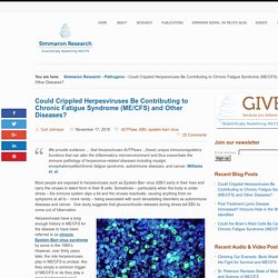 Could Crippled Herpesviruses Be Contributing to Chronic Fatigue Syndrome (ME/CFS) and Other Diseases?
