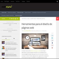 » Herramientas para el diseño de páginas web □