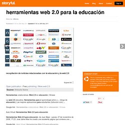 herramientas web 2.0 para la educación