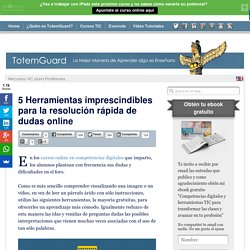 5 Herramientas imprescindibles para la rápida resolución de dudas online