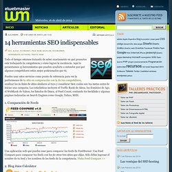 14 herramientas SEO indispensables