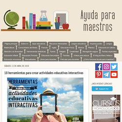 16 herramientas para crear actividades educativas interactivas