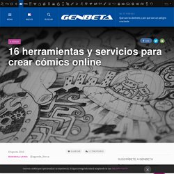16 herramientas y servicios para crear cómics online