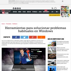 Herramientas para solucionar problemas habituales en Windows