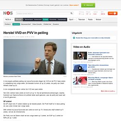 Herstel VVD en PVV in peiling