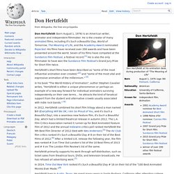 Don Hertzfeldt - Wikipedia, the free encyclopedia