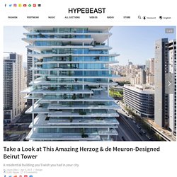 Herzog & de Meuron Design Staggered Beirut Tower
