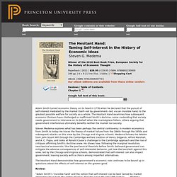 Medema, S.G.: The Hesitant Hand: Taming Self-Interest in the History of Economic Ideas.