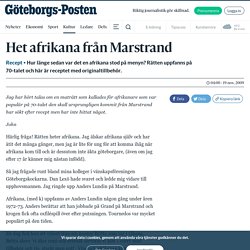 Het afrikana från Marstrand