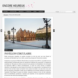 ENCORE HEUREUX - Architectes et Collectif depuis 2001
