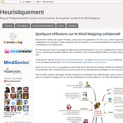 Quelques réflexions sur le Mind Mapping collaboratif