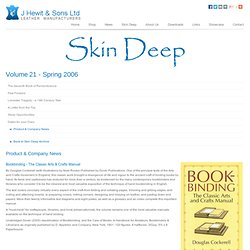 J Hewit & Sons Ltd - Skin Deep - Volume 21 - Product & Company News - Waterfox