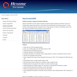 Hexonic ScanToPDF
