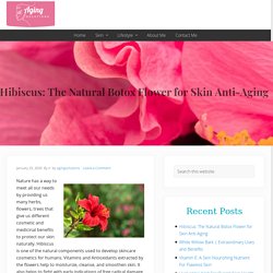 Hibiscus: The Natural Botox Flower for Skin Anti-Aging 