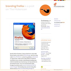 branding firefox