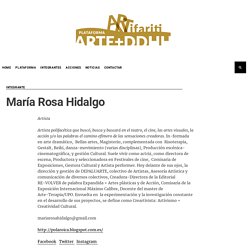María Rosa Hidalgo – Plataforma ARTifariti