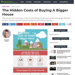 The Hidden Costs of Buying A Bigger House - InvestmentZen